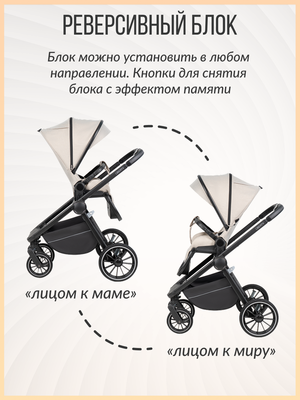 Детская универсальная коляска Farfello Liberty 3в1 / LBR-2