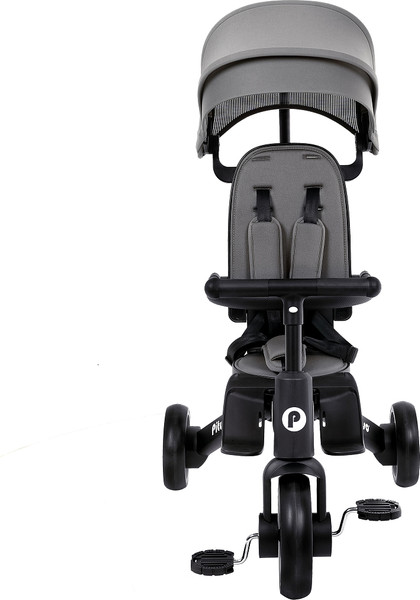 Трехколесный велосипед с ручкой Pituso Leve Pro / T8-Grey