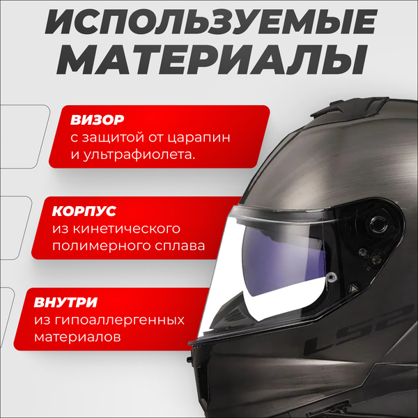 Мотошлем LS2 FF808 Stream 2 Jeans