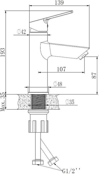 Смеситель Esko St.-Petersburg SPb 26M