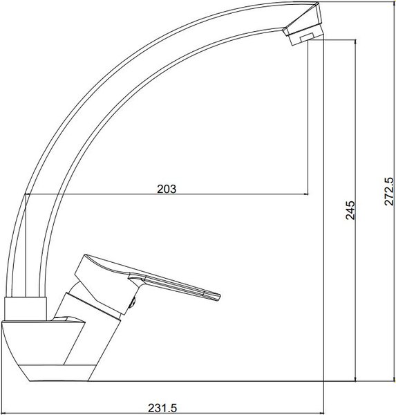 Смеситель Voda Breeze BZ03