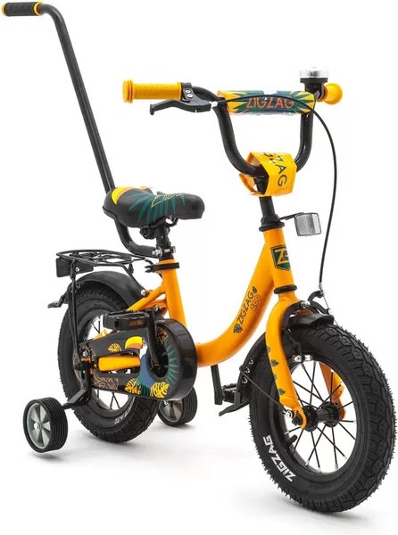 Детский велосипед с ручкой ZigZag ZIGZAG Zoo 12 / ZG-1281 