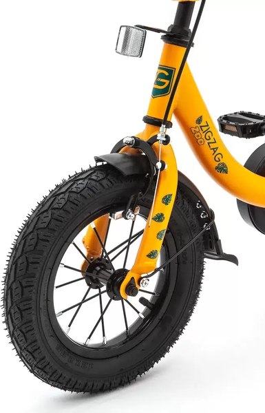 Детский велосипед с ручкой ZigZag ZIGZAG Zoo 12 / ZG-1281 