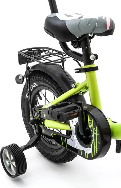 Детский велосипед с ручкой ZigZag Zoo 12 / ZG-1284