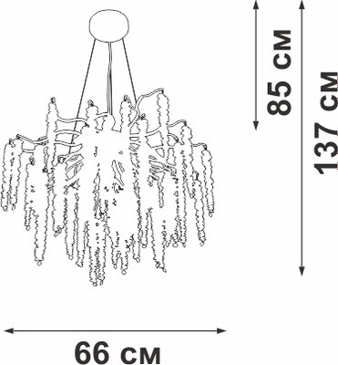 Люстра Vitaluce V28551-8/7S