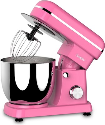 Миксер стационарный Sonifer SF-8065 (розовый) - фото