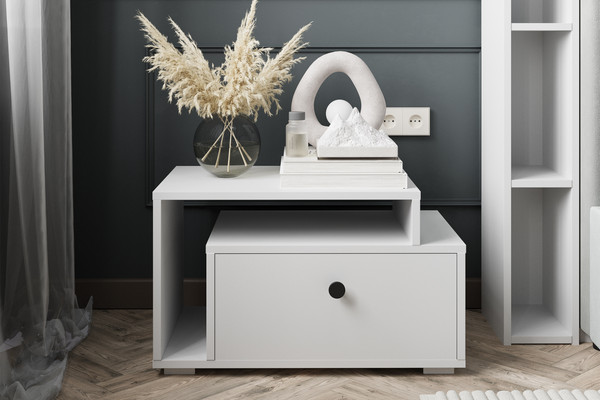 Прикроватная тумба Bravo Мебель Оскар 1 ящ