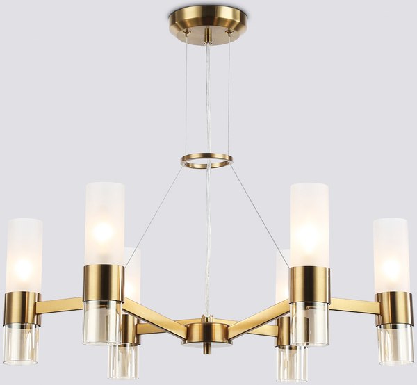 Люстра Ambrella LH55114/6 BS/FR/TI - фото