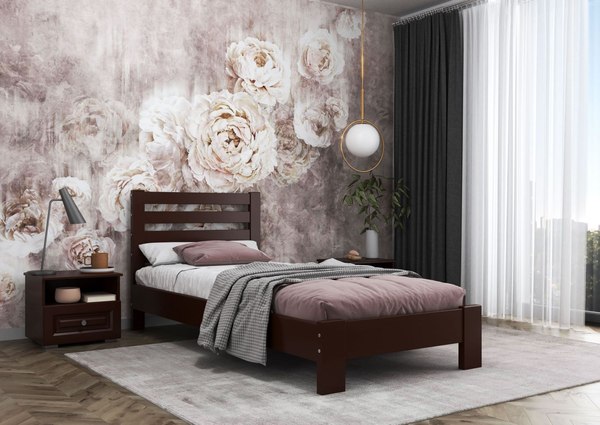 Односпальная кровать Bravo Мебель Вероника 90x200