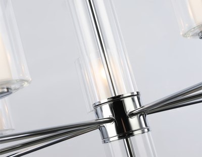 Люстра Ambrella LH56003/7 СH/FR (хром/белый матовый)