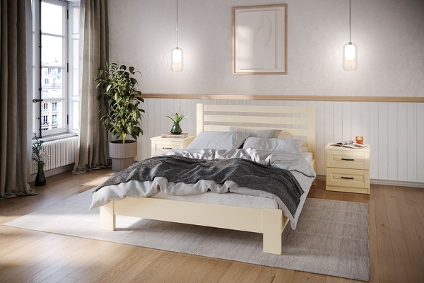 Двуспальная кровать Bravo Мебель Вероника 160x200