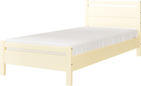 Односпальная кровать Bravo Мебель Вероника-1 90x200 - фото