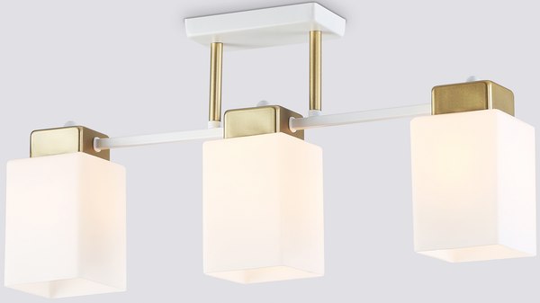 Люстра Ambrella TR303045/3 WH/GD - фото