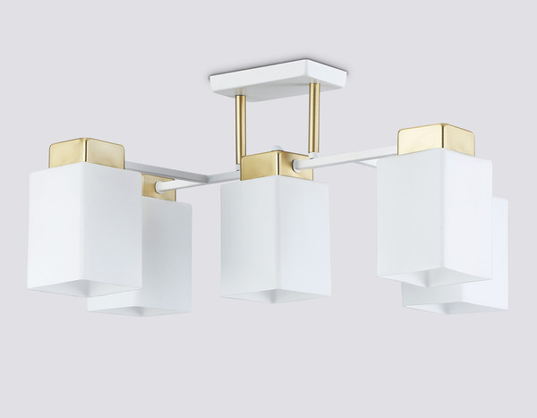 Люстра Ambrella TR303047/5 WH/GD