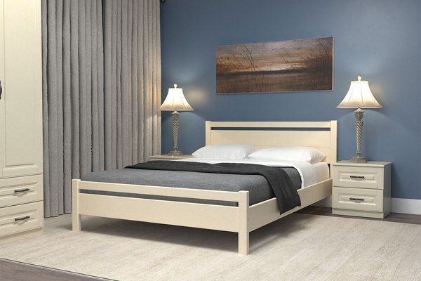 Полуторная кровать Bravo Мебель Вероника-1 120x200