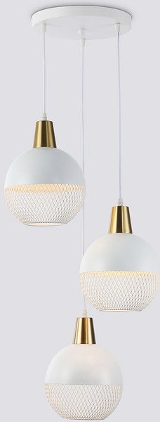 Люстра Ambrella TR8503/3 WH/CP - фото