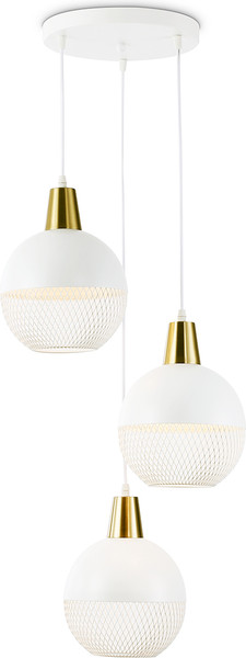 Люстра Ambrella TR8503/3 WH/CP