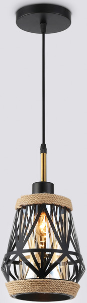 Потолочный светильник Ambrella TR8521 BK/SB - фото