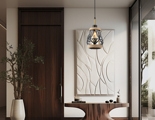 Потолочный светильник Ambrella TR8521 BK/SB