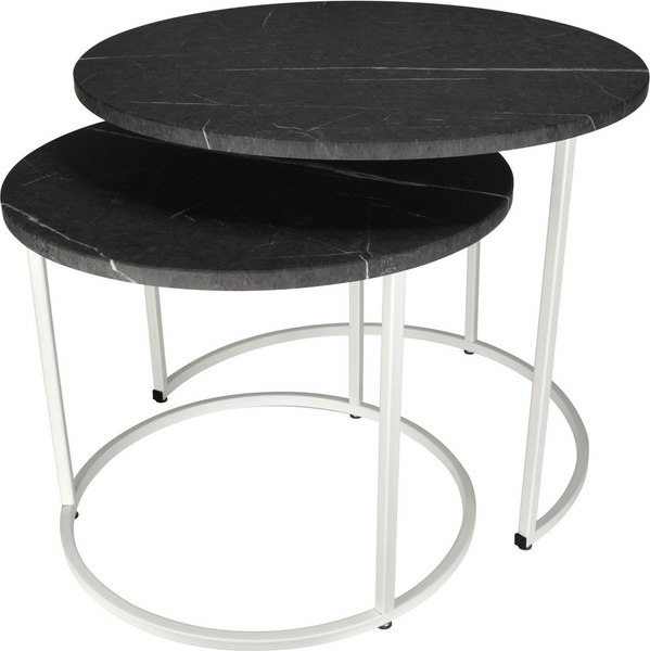 Комплект журнальных столиков Мебелик МеталлАрт М001