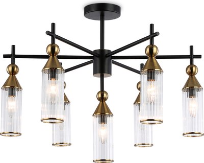 Люстра Ambrella LH55257/7 BK/BS/CL