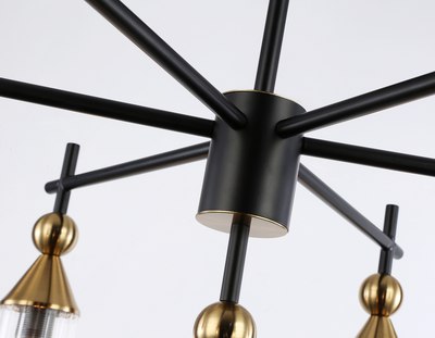 Люстра Ambrella LH55257/7 BK/BS/CL