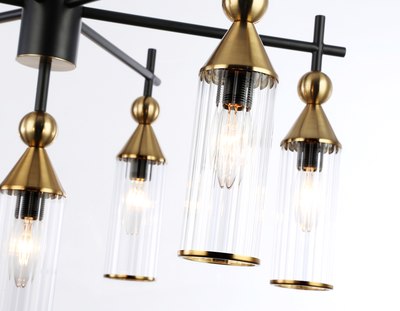 Люстра Ambrella LH55257/7 BK/BS/CL