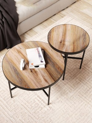 Журнальный столик Мебелик МеталлАрт М011