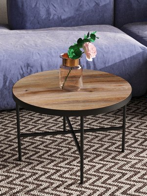 Журнальный столик Мебелик МеталлАрт М011