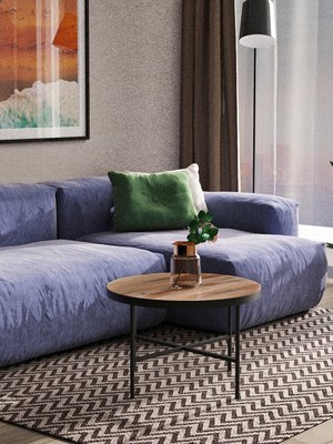 Журнальный столик Мебелик МеталлАрт М011