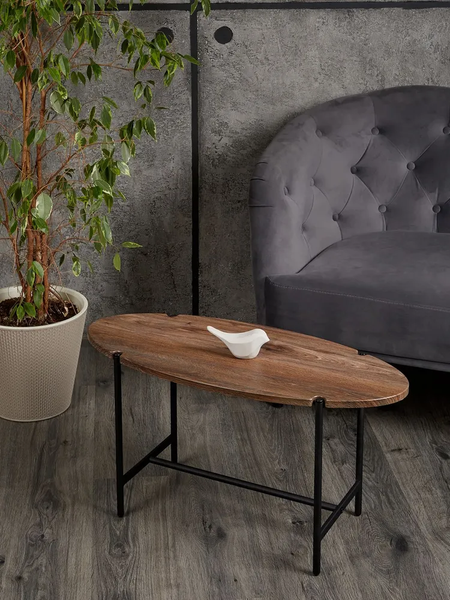 Журнальный столик Мебелик МеталлАрт М025