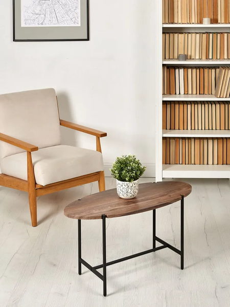 Журнальный столик Мебелик МеталлАрт М025