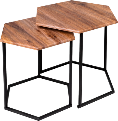 Комплект журнальных столиков Мебелик МеталлАрт М003 - фото