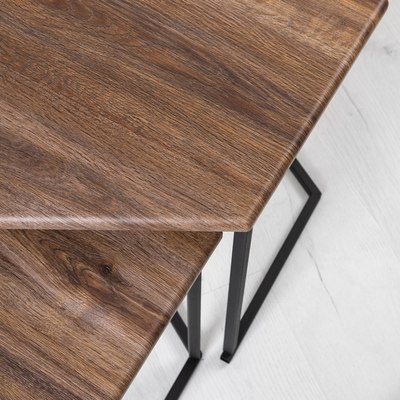 Комплект журнальных столиков Мебелик МеталлАрт М003