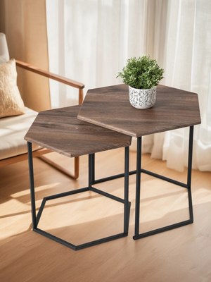 Комплект журнальных столиков Мебелик МеталлАрт М003