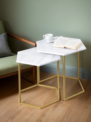 Комплект журнальных столиков Мебелик МеталлАрт М003