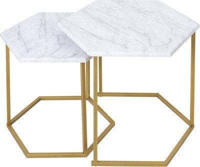 Комплект журнальных столиков Мебелик МеталлАрт М003