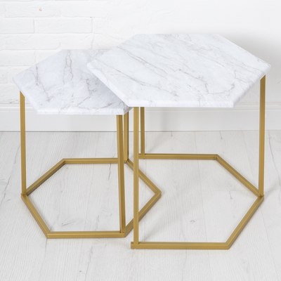 Комплект журнальных столиков Мебелик МеталлАрт М003