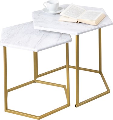 Комплект журнальных столиков Мебелик МеталлАрт М003