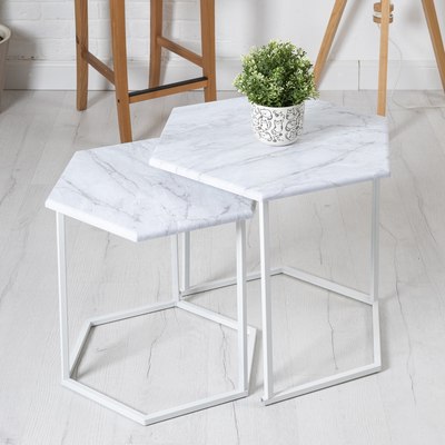 Комплект журнальных столиков Мебелик МеталлАрт М003