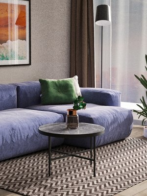 Журнальный столик Мебелик МеталлАрт М011