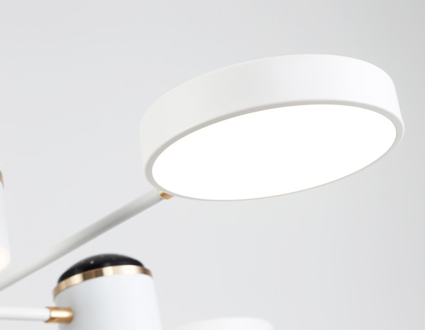 Люстра Ambrella FL51627/9+4 WH/FGD