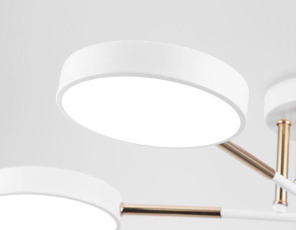 Люстра Ambrella FL516331/4 WH/FGD