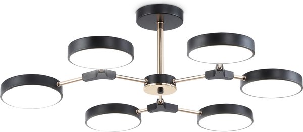 Люстра Ambrella FL516334/6 BK/FGD
