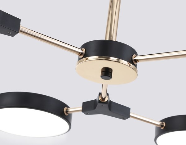 Люстра Ambrella FL516334/6 BK/FGD