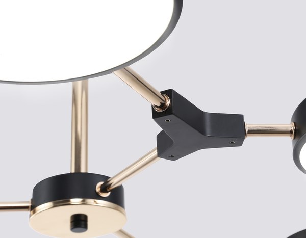 Люстра Ambrella FL516334/6 BK/FGD