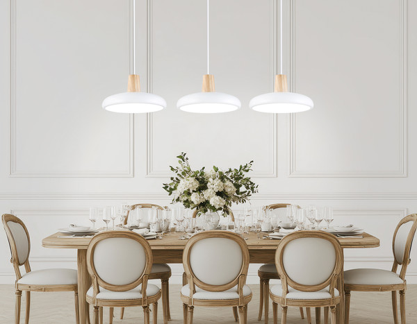 Люстра Ambrella FL4840/3 WH/WD