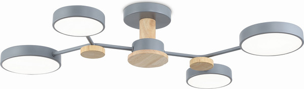 Люстра Ambrella FL4859/4 GR/WD