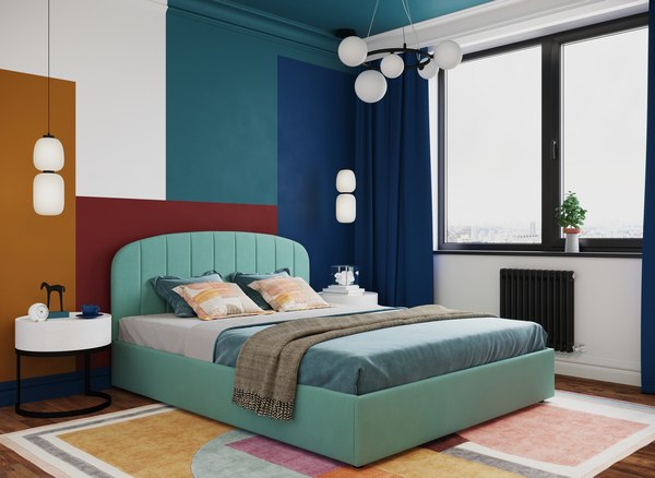 Двуспальная кровать Moon Family 1262 / MF012696