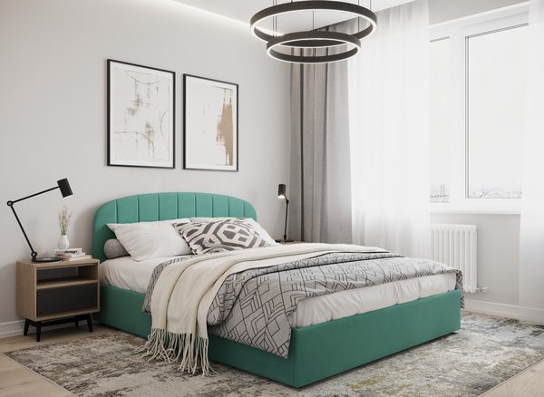 Двуспальная кровать Moon Family 1262 / MF012697